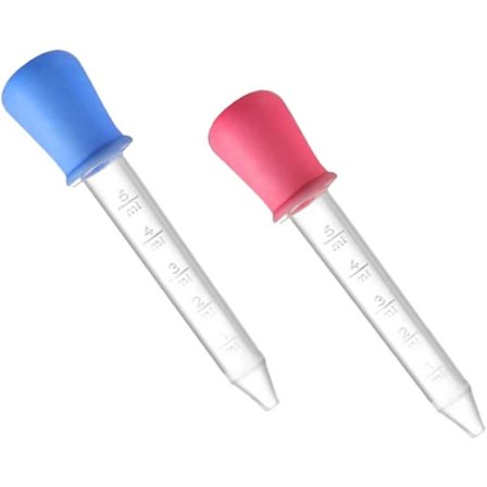 Flytande Droppare, 2 st Silikondroppar Pipetter, Flytande Pip, ZQKLA