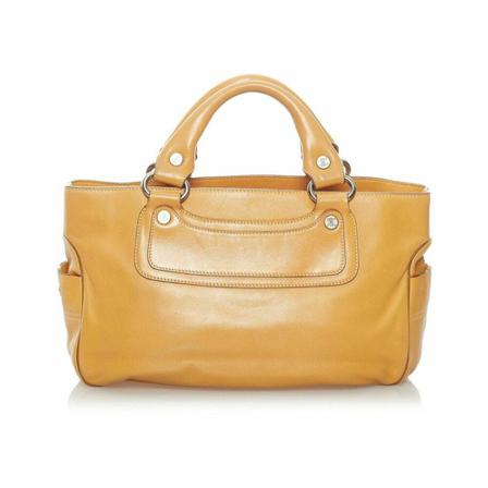 Celine Vintage Handbags Gul, Dame Vintage Tasker, Størrelse: ONE Size