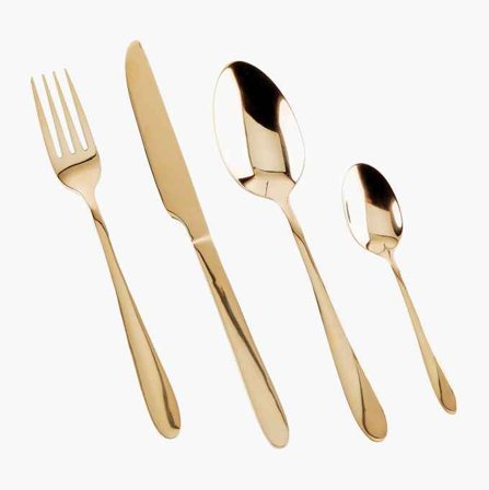 Bestickset guld 24 delar