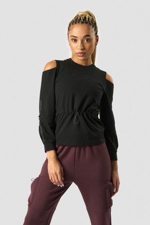 ICANIWILL - Stance Long Sleeve Wmn Black - Oberteile - Damen - ICIW