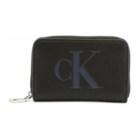 Calvin Klein Wallets Cardholders Sort, Dame Punge og Kortholder, Størrelse: ONE Size