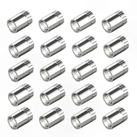 20-pack batteridrivna mini LED-spotlights för smyckesdisplayer, trådlösa små accentljus [D]