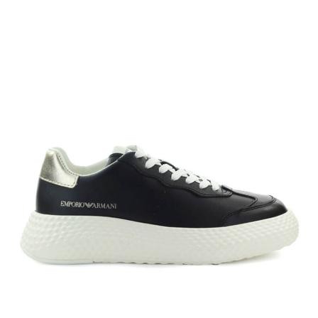 Emporio Armani Sneakers Sort, Dame, Størrelse: 39 EU
