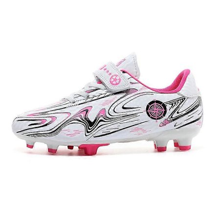 Tyttöjen nuorten FG/AG-jalkapallokengät, lasten jalkapallokengät luonnon- ja tekonurmelle, junioriharjoittelu- ja ottelukengät nastoilla