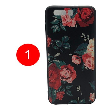 Silikonskal "Summer Flowers" för Huawei honor 9