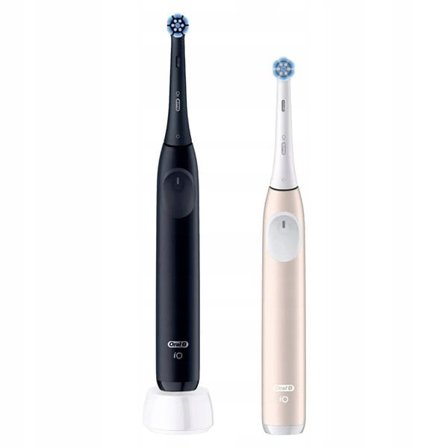 Oral-B iO2 Duo sähköhammasharja – Musta/Vaaleanpunainen