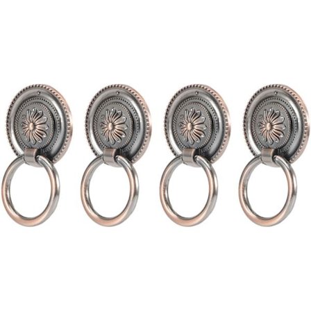 4 stk. Antik messing skab dørhåndtag antik bronze hardware