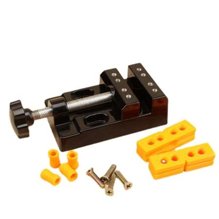Universal 57 mm justerbar mini-kæbebænkklemme Borepresse Fast bordskruestik DIY Skulptur Håndværk Håndfikseret reparationsværktøj