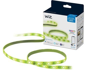 WIZ Wi-Fi LEDStrip 2M 1600lmStarterKit GE/FR - Startkit med 2m Wi-Fi LED-Strip och strömadapter