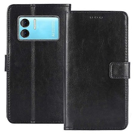 Til Doogee X98 Crazy Horse Tekstur PU Læder Telefon Etui Wallet Stand Telefon Cover