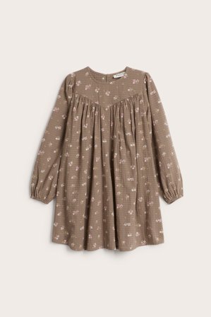 Kappahl | Sukienka we wzory | Beżowy