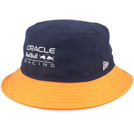 New Era - Motor Blå bucket Hatt - Red Bull Racing F1 23 Repreve Navy/Orange Bucket @ Hatstore