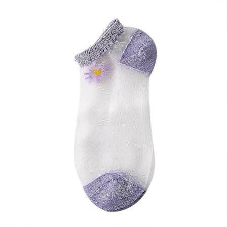 Mode Kvinder Mesh Damer Åndbarhed Patchwork Tynde Sokker Dame Strømper