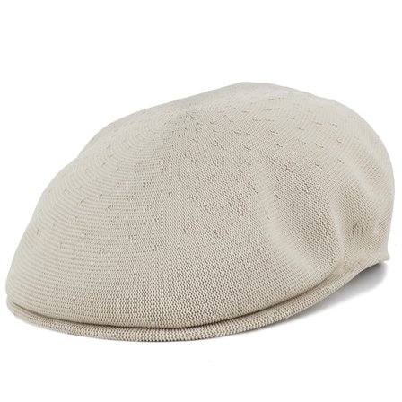 Kangol - Beige flatcap Caps - Tropic 504 Beige Flat Cap @ Hatstore