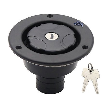 Låsbar Påfyllningshals för Vattentankar Husvagn Färskvatten Påfyllningslucka Inlopp Husbil Släpvagn Tanklock R