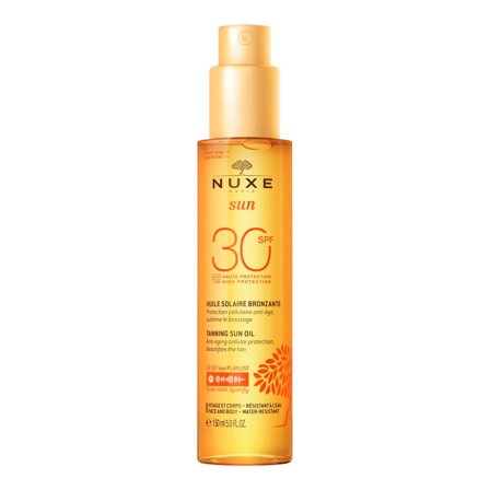Nuxe Olio Solare Viso E Corpo SPF30 150ml - Olio solare corpo alta prot.