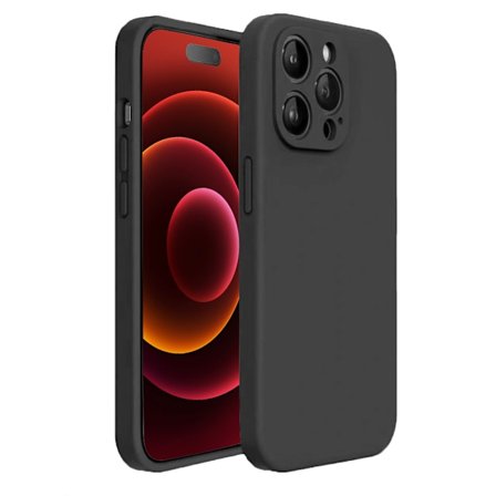 iPhone 12 Pro Skal - Matt Svart med Kameraskydd | Slitstarkt och Stilrent Skydd