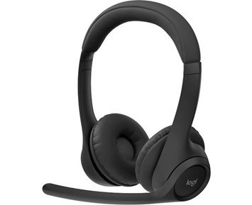 Logitech Zone 300 - Graphite - Trådlöst headset med aktiv brusreducering