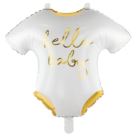 Folieballong "Hello baby" 51cm
