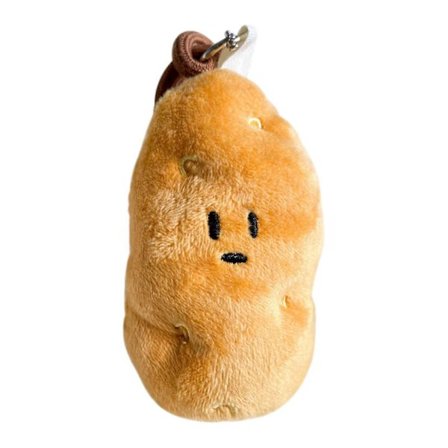 Plys Lille Kartoffel Vedhæng Dekoration Telefon Nøglering Udstoppede Dukke Nøglering