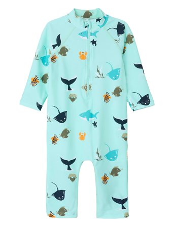 Nmmzilo 3/4 Uv Suit Blue Name It