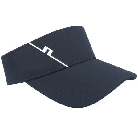 J.Lindeberg - Noir visor Casquette - Yadino Black Visor @ Hatstore