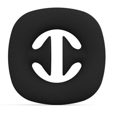 Hand Snapper Fidget Enfärgad Svart