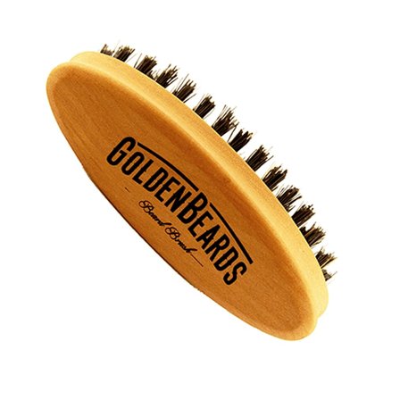 Golden Beards Golden Beards Skægbørste Lille 75 g, Mænd, Skægpleje, Skægbørster