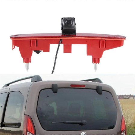 12V Høyt Bremselys Kamera Ryggekamera Ryggekamera for Partner II Berlingo Partner 2008-2016