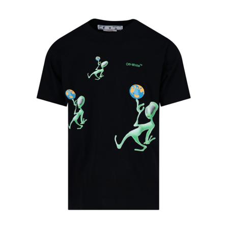 Off White, T-Shirts Czarny, Mężczyzna, Rozmiar: S