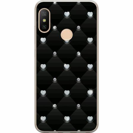 Xiaomi Redmi 6 Pro Mjukt Skal - Bling Heart