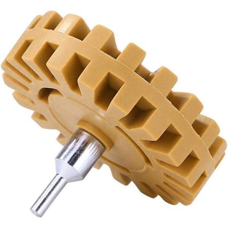 4 tommer 20 mm tykkelse bil pneumatiske skrubbe diske skræl af disk gummi skrubbe hjul til klistermærker ridser bil klistermærke fjernelse værktøjer 