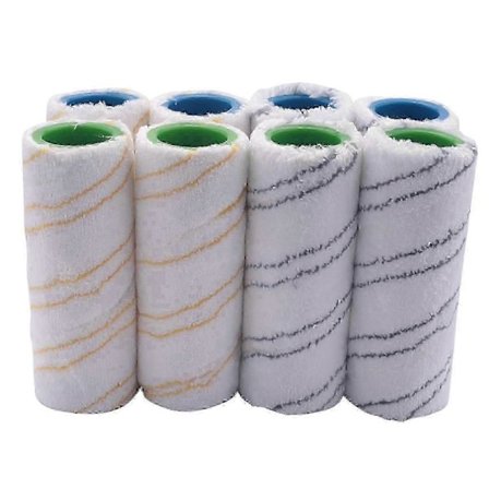 8-delt sett med ruller for Karcher FC7 FC5 FC3 FC3D elektrisk gulvrenser 2.055-007.0 / 2.055-006.0_