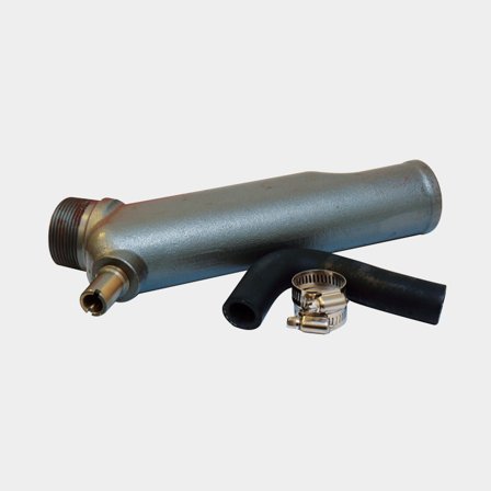 Kolanko wydechowe, kompletny zestaw, do Yanmar 2QM - Jachtowa