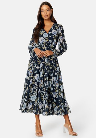 FOREVER NEW Camille Tiered Maxi Dress Augustine Floral Klær