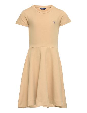 Original Jersey Dress Beige GANT