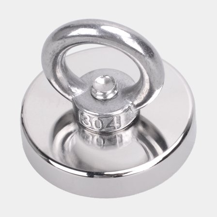 Magnet för magnetfiske NOCK Skattjakt, enkelsidig neodymmagnet (Ø48 mm / lyftkraft 100 kg)