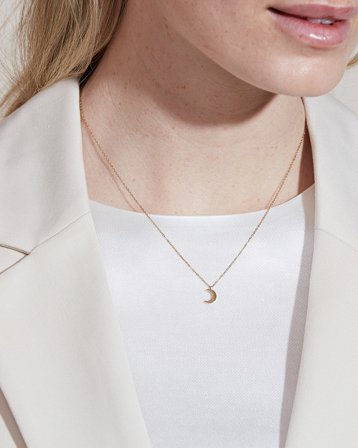 Edblad Bright Night Necklace Gold Golden Schmuck Mädchen - Kids Brand Store