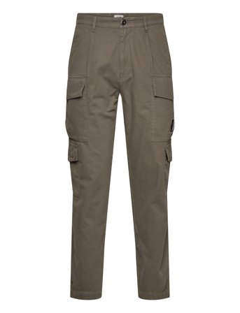 C.P. Company Cargo Pant In Vintage Army Structure - Khaki green - 48