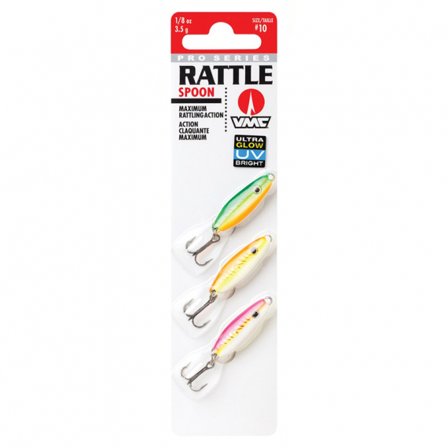 VMC Rattle Spoon Kit 7g - Glow UV