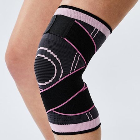 Fitness Löpning Cykling Elastiska knäskydd, halkfria stödbyxor Sport Kompression Knäskyddsfodral för basket Sport