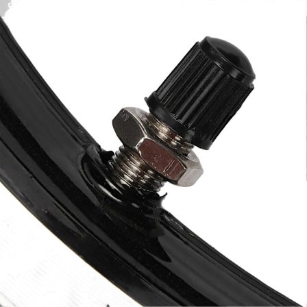 2.510in Baghjul Stål Legering Erstatning til Mini Pocket Bike Motorcykel Sort