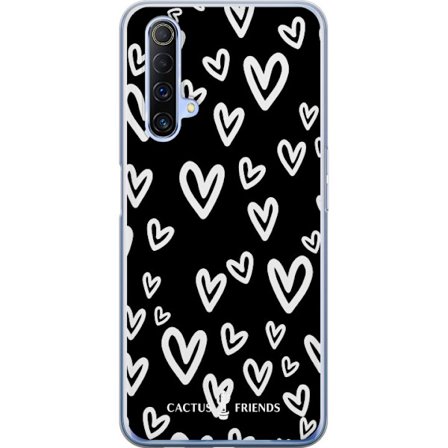 Yhteensopiva Puhelinkuori Realme Realme X50 5G Cactus and Friends - Handdrawn Love Chaos