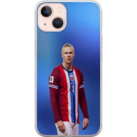 Kompatibelt Mobildeksel til Apple iPhone 13 mini Erling Haaland Manchester City Norge fotball angriper toppspiller utrolig målproduksjon kraftig rask