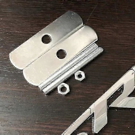 3D-metallinen auton etusäleikön tunnusmerkkitarra Grand Cherokee Chrysler 300c Dodge Charger Srt -logon säleikkötarvikkeille