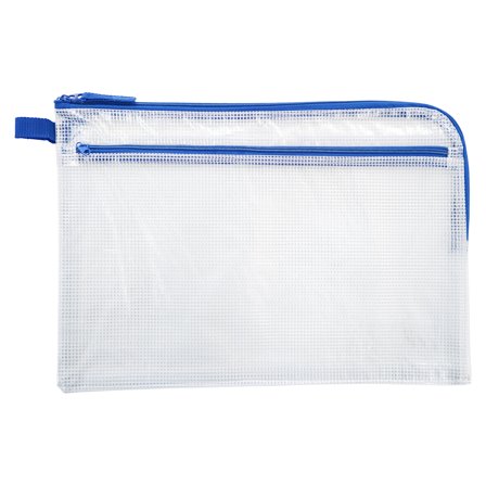 Crevide Double Zipper Pouch 34x23 cm (A4)