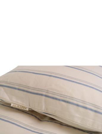 Teen Bedlinen Gots - Balance Stripes Blue Mix Patterned Filibabba