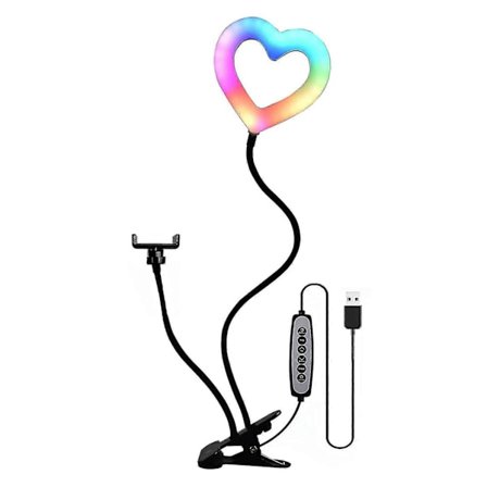 6 Tommer Ph Rgb Svanehals D Ie Video Fotografering 2-i-1 Klips, 3+32 Rgb Tilstand