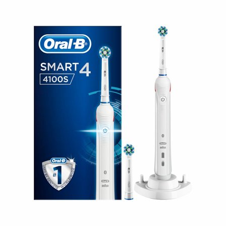Oral-B Spazzolino Elettrico Ricaricabile Smart 4. 4100S Bianco