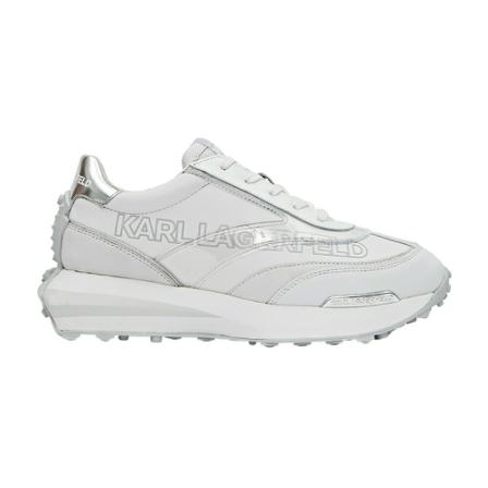 Karl Lagerfeld, Zone Flo Strap Lo La Wit, Dames, Maat:38 EU